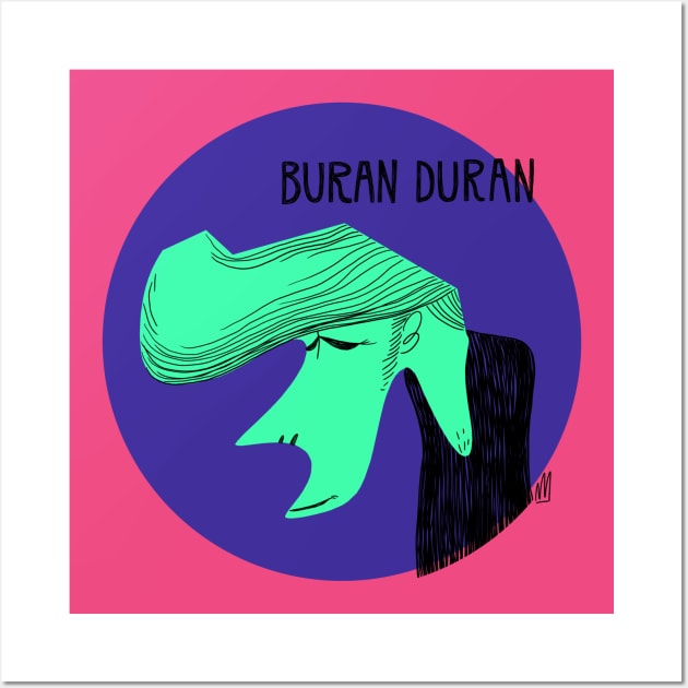 Buran Duran Wall Art by EgoBazaar